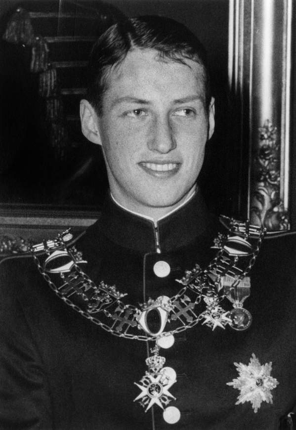 Książę Harald, jeszcze jako przyszły król, 1960rok 