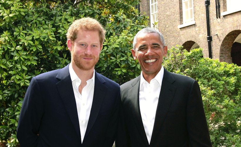 Książę Harry i Barack Obama