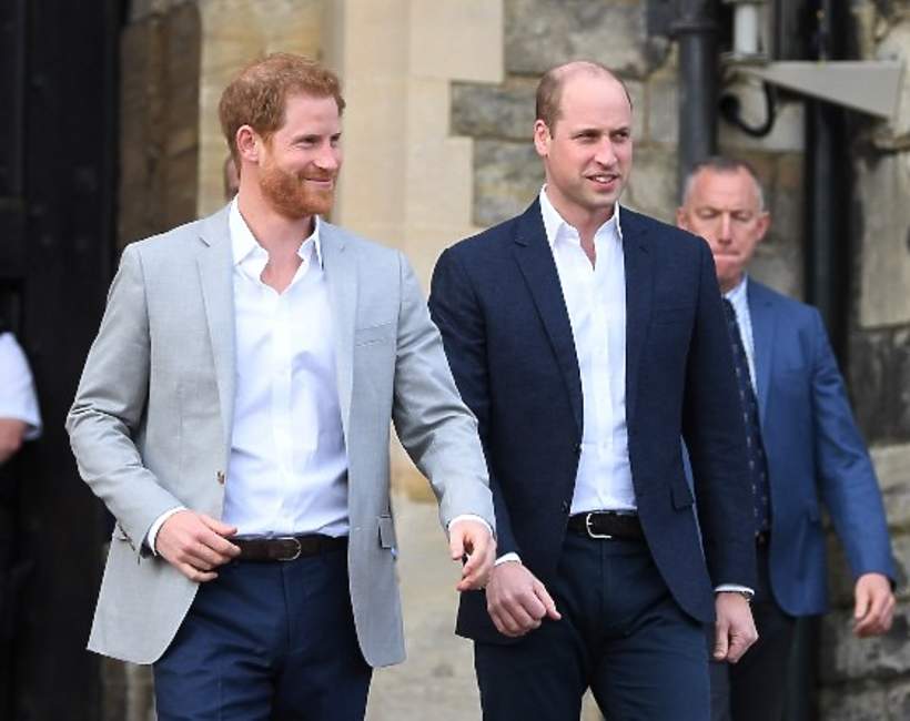 Książę Harry i książę William