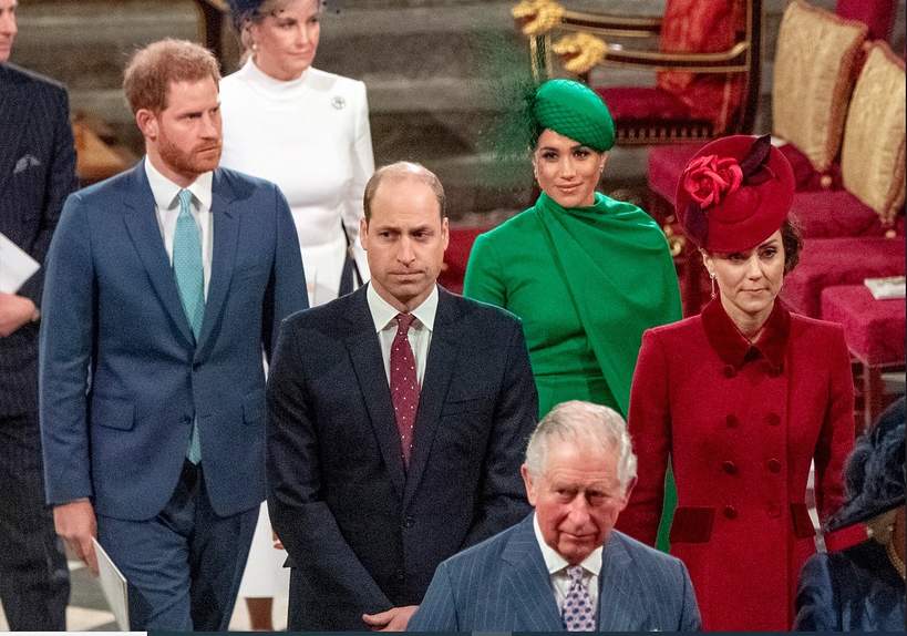 Książę Harry, księżna Meghan, Księżna Kate, książę William, 2020