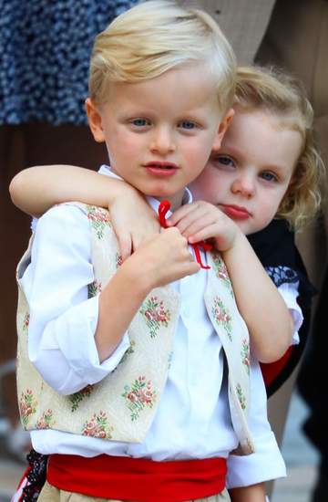 książę Jacques i księżniczka Gabriella Monako