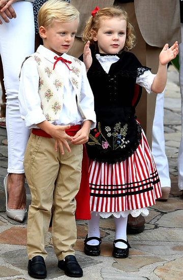 książę Jakub i księżniczka Gabriela z Monako, dzieci księcia Alberta i księżnej Charlene