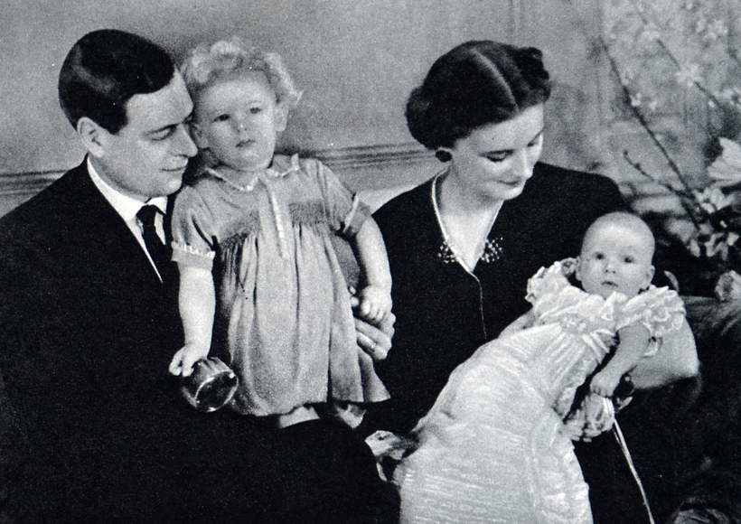 Książę Kentu Jerzy, księżniczka Marina z dziećmi, 9 paź 1935