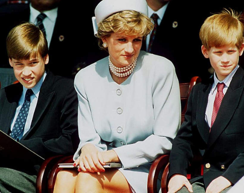 Książę Willia, Diana, książę Harry