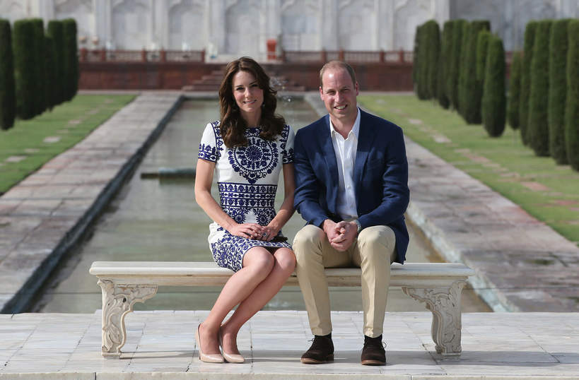 Książę William, księżna Kate z wizytą w Indiach, 2016 rok