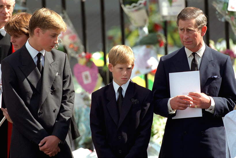książę Harry pogrzeb Diany