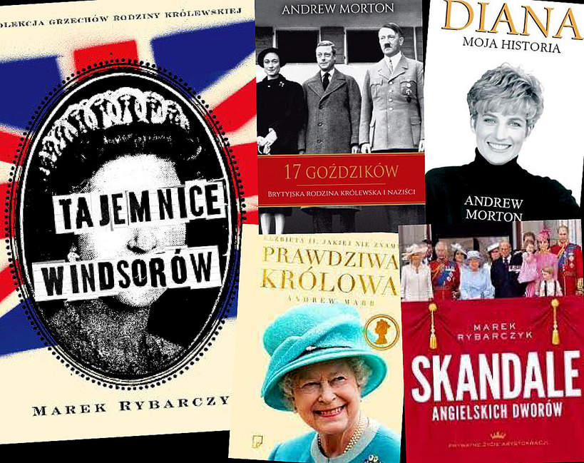 książki o brytyjskiej rodzinie królewskiej