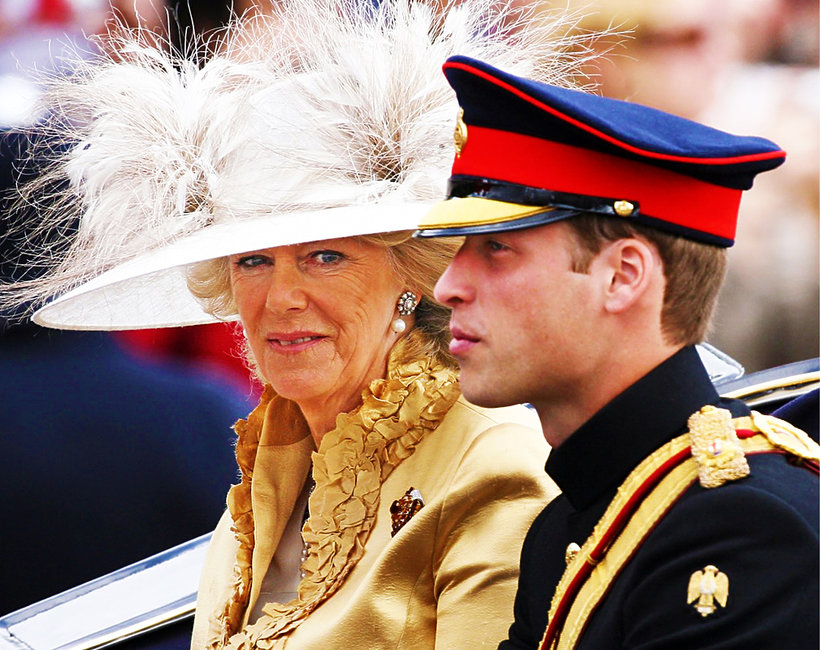 Księżna Camilla, książę William, Camilla i William
