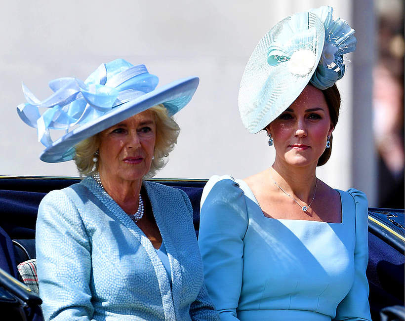 Księżna Camilla, księżna Kate