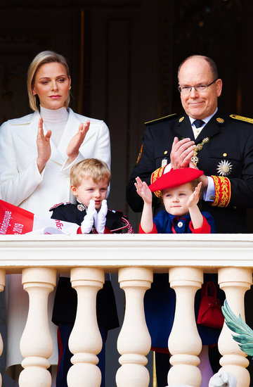 Księżna Charlene, książę Albert, monakijska rodzina królewska