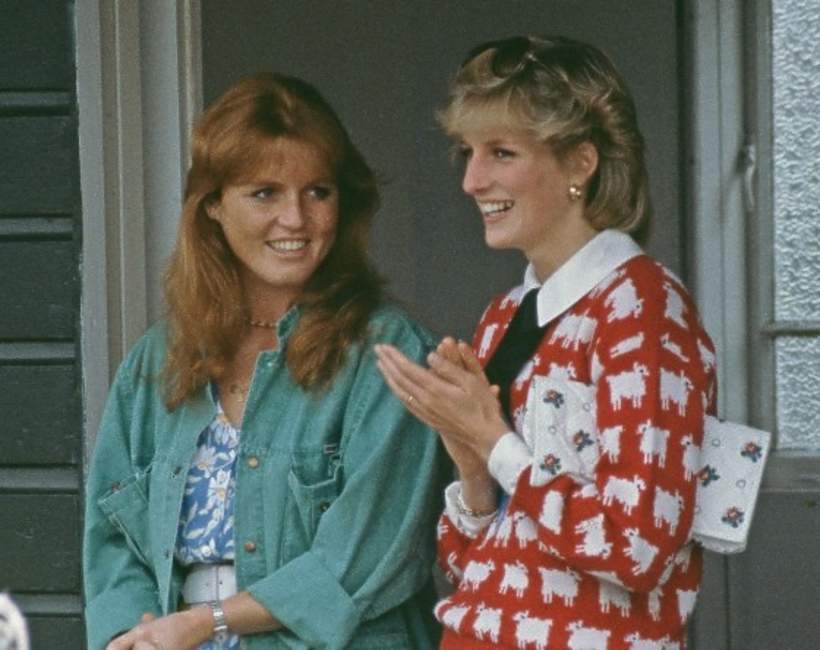 Księżna Diana i księżna Sarah