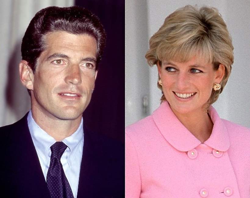 Księżna Diana i John F. Kennedy Junior