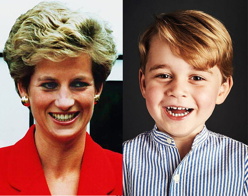 księżna Diana, książę George, Diana i George