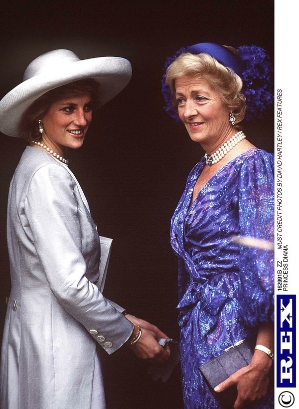 Księżna Diana, matka księżnej Diany, Frances Shand Kydd