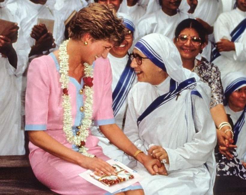 księżna Diana, Matka Teresa z Kalkuty