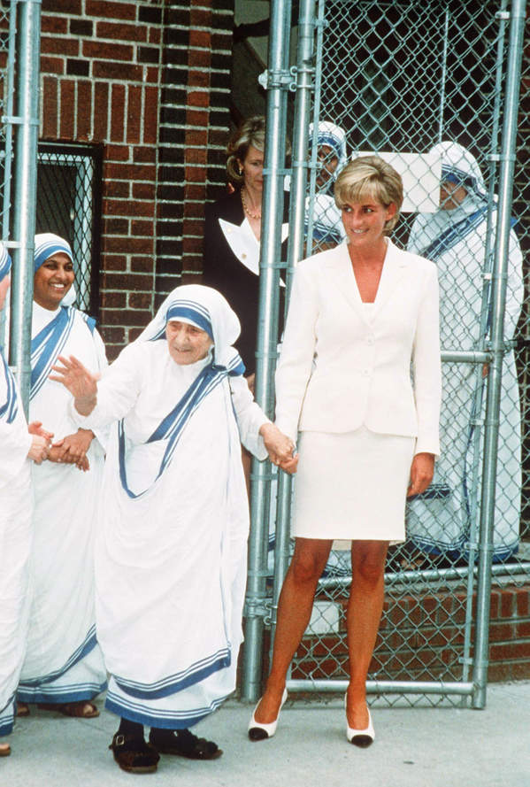 księżna Diana, Matka Teresa z Kalkuty