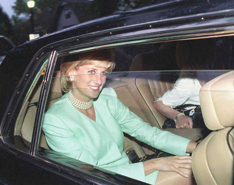 Księżna Diana samochód mn