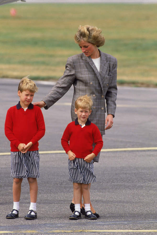 ksieżna Diana z synami