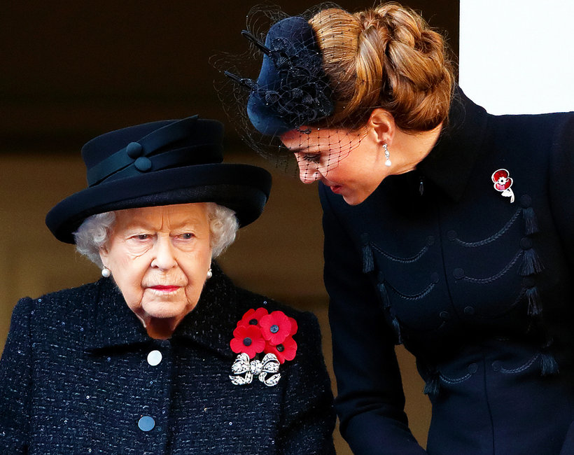księżna Kate i królowa Elżbieta II