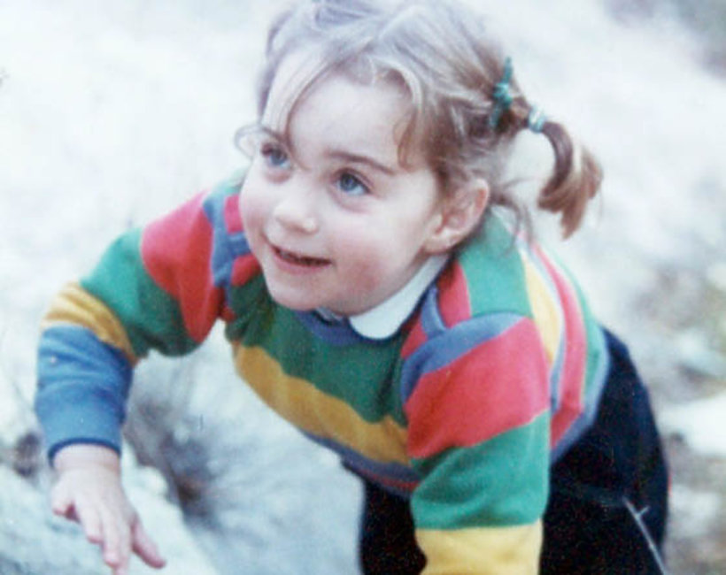 księżna Kate jako dziecko