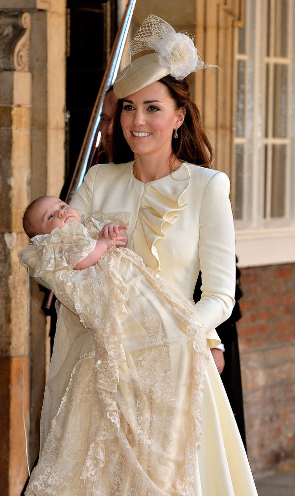 księżna Kate, książę George, 23.10.2013 rok