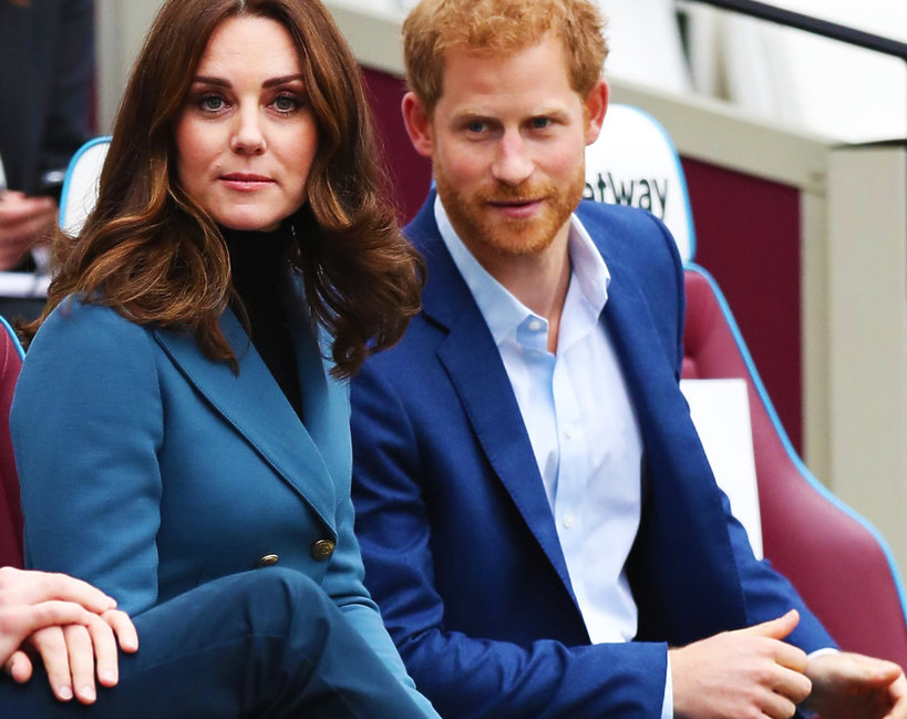 Księżna Kate, książę Harry