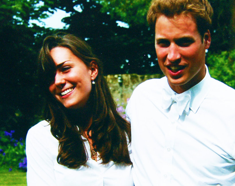 Księżna Kate, książę William w młodości