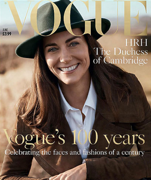 Księżna Kate na okładce Vogue'a