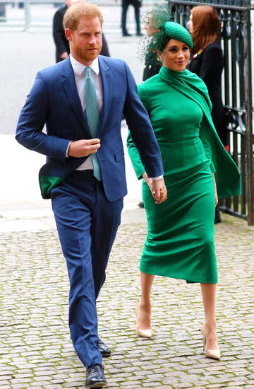Księżna Meghan i książę Harry, książę William, księżna Kate Dzień Wspólnoty Narodów