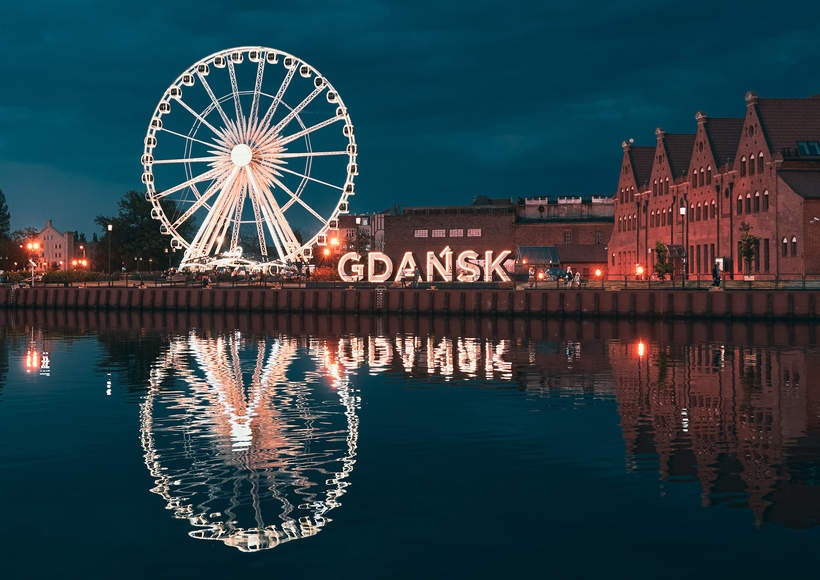 Lato w mieście Gdańsk