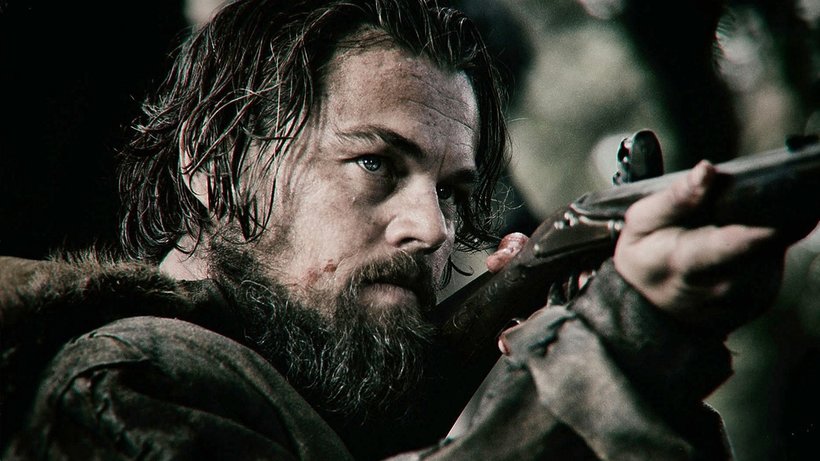 Leonardo DiCaprio strzela z muszkietu