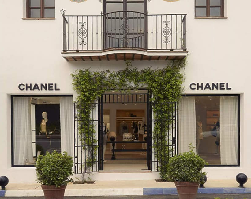 Letnie butiki Chanel mn