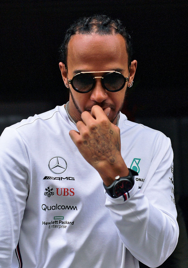 Lewis Hamilton, kierowca formuły 1