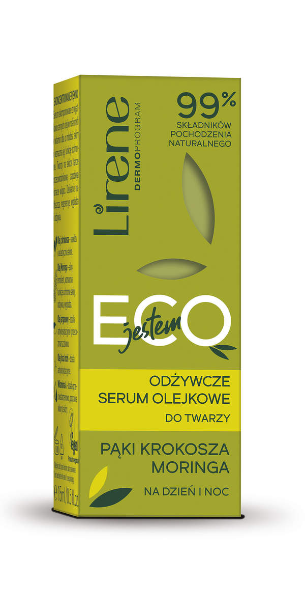 Lirene Jestem ECO - odżywcze serum olejkowe