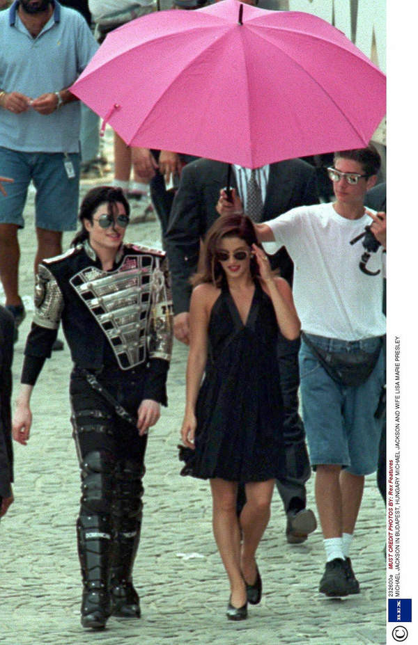 Lisa Marie Presley, Michael Jackson, Budapeszt, 08.08.1994 rok
