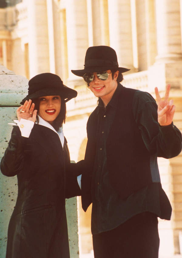 Lisa Marie Presley, Michael Jackson, Paryż, 05.09.1994 rok