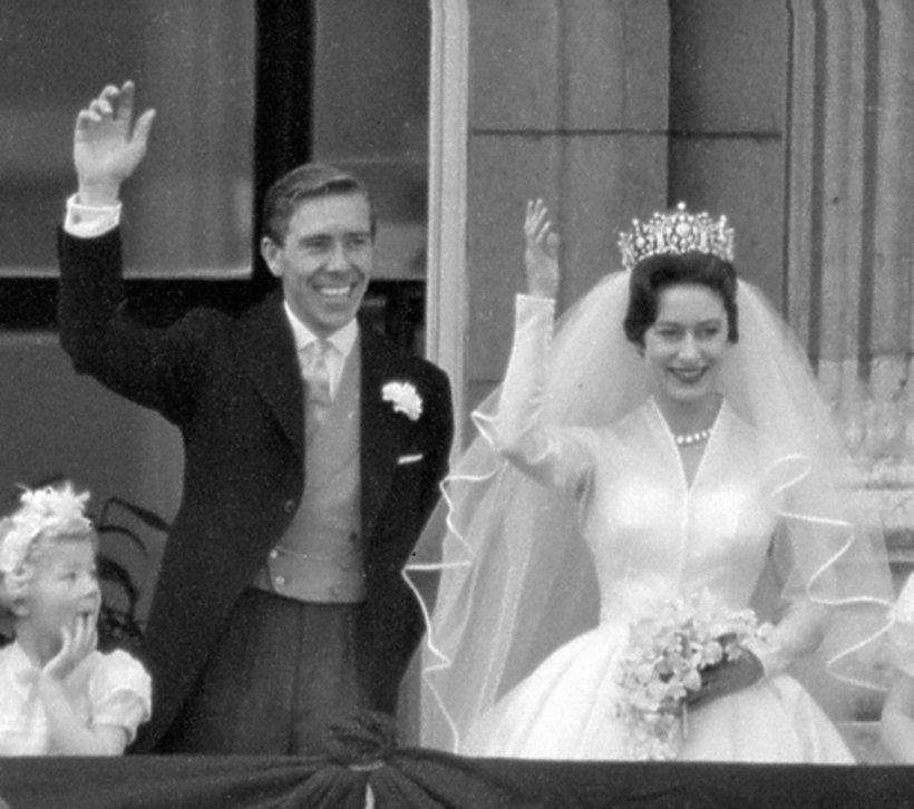 Lord Snowdon i księżniczka Małgorzata ślub