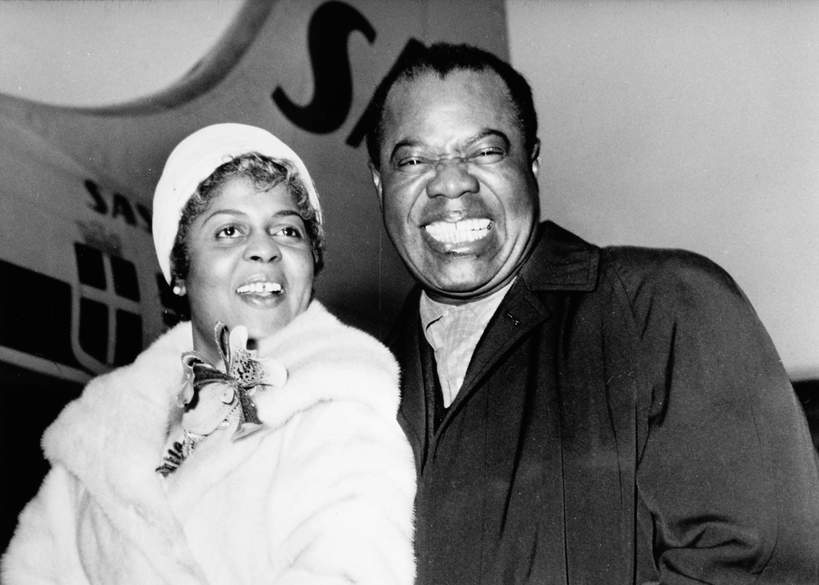 Louis Armstrong i Lucille Wilson Armstrong historia miłości