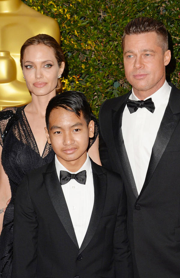 Maddox Jolie-Pitt, Angelina Jolie, Brad Pitt