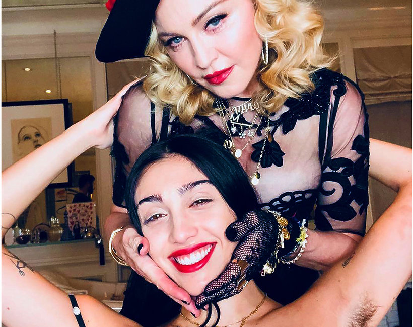 Madonna i Lourdes Leon