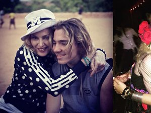 Madonna z dziećmi: Rocco i Lourdes