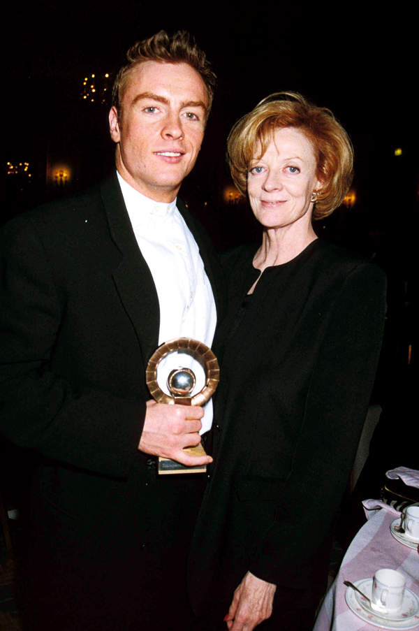 Maggie Smith z synem, Toby Stephens, 2005