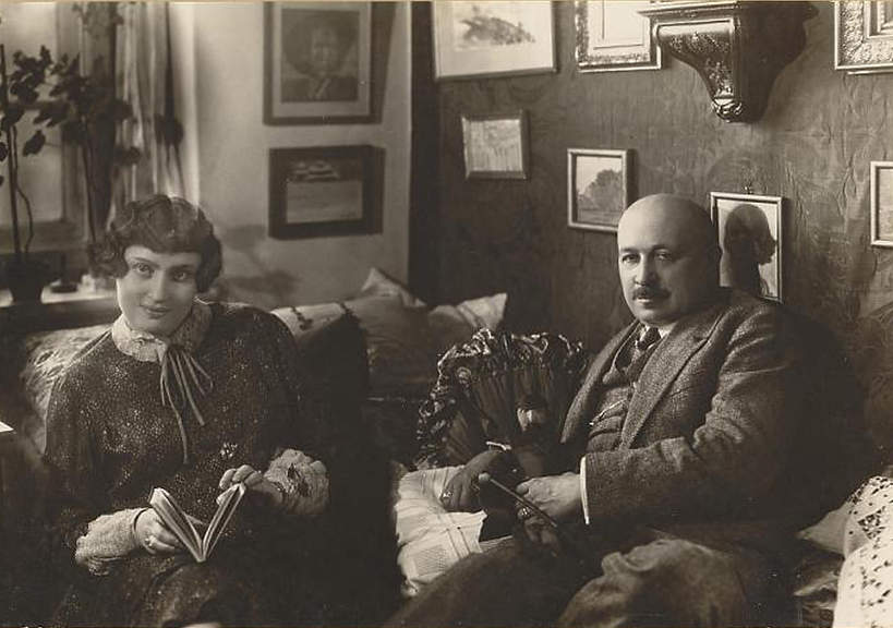 makuszyński z żoną emą 