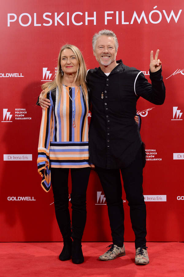 Marek Probosz z żoną Małgorzatą, Gdynia, 21.09.2019, 44. FPFF Festiwal Polskich Filmow Fabularnych w Gdyni