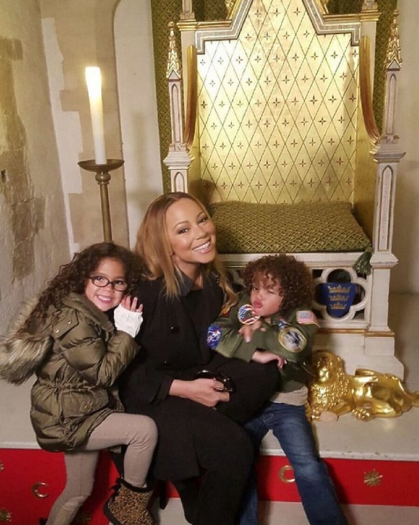Mariah Carey z dziećmi