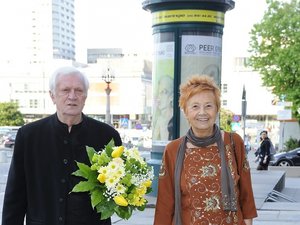 Marian Kociniak z żoną Grażyną