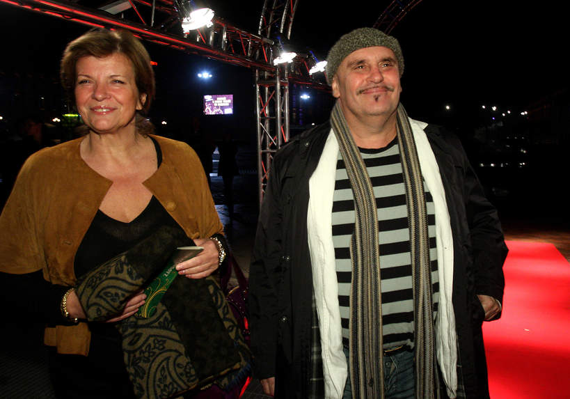 Marian Lichtman z żoną, Bożeną, 2008 rok