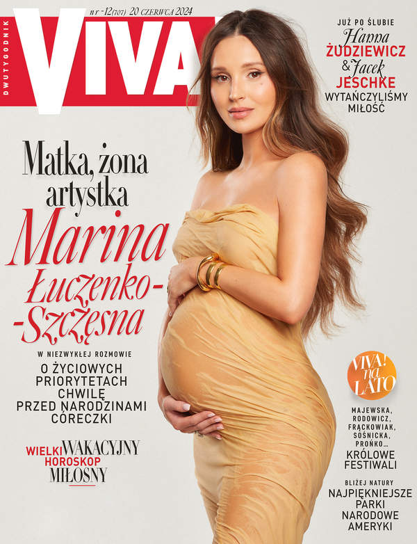 Marina Łuczenko-Szczęsna, Viva! 12/2024 okładka