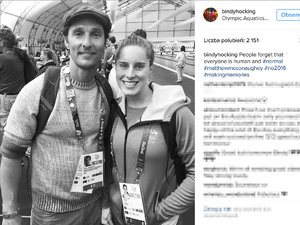 Matthew McConaughey na igrzyskach Rio 2016