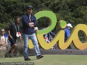 Matthew McConaughey na igrzyskach Rio 2016